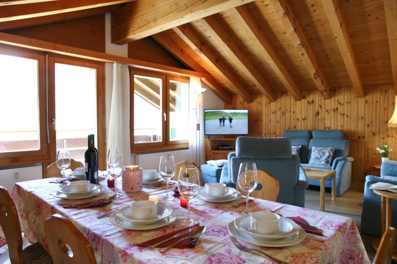 Monte Rosa Taesch, Apartments Mit Wellness Bereich Exterior foto