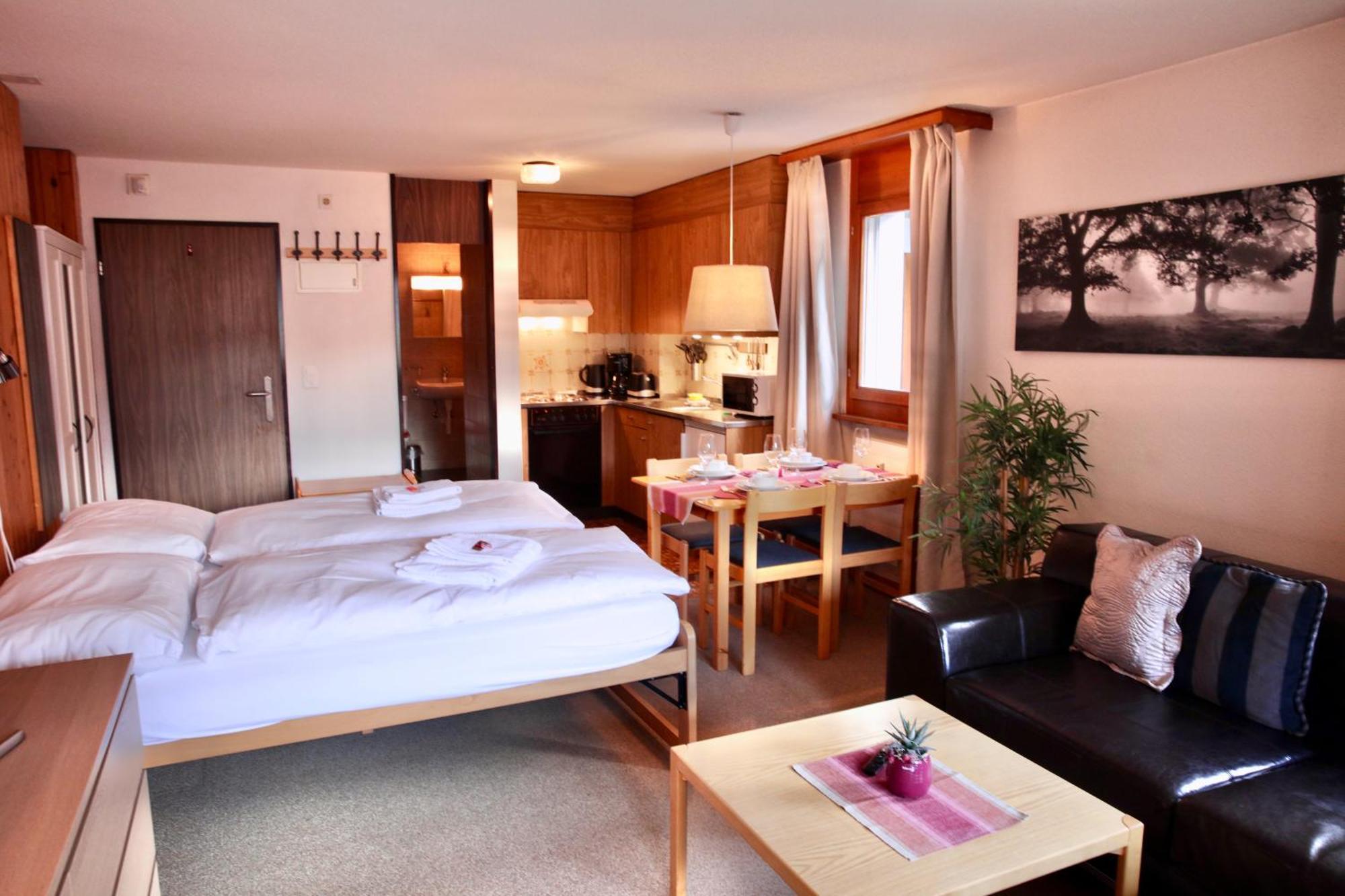 Monte Rosa Taesch, Apartments Mit Wellness Bereich Exterior foto