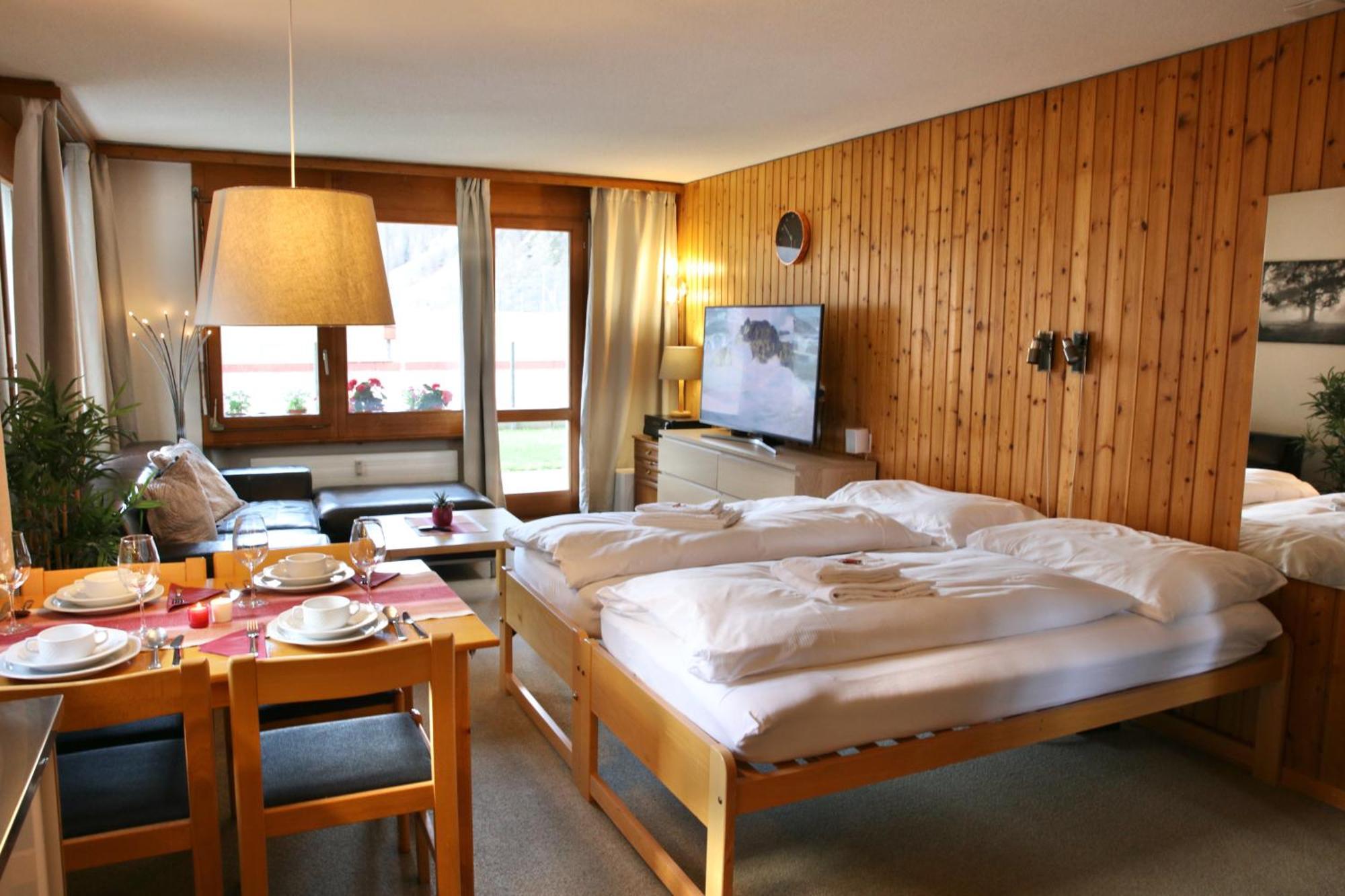 Monte Rosa Taesch, Apartments Mit Wellness Bereich Exterior foto